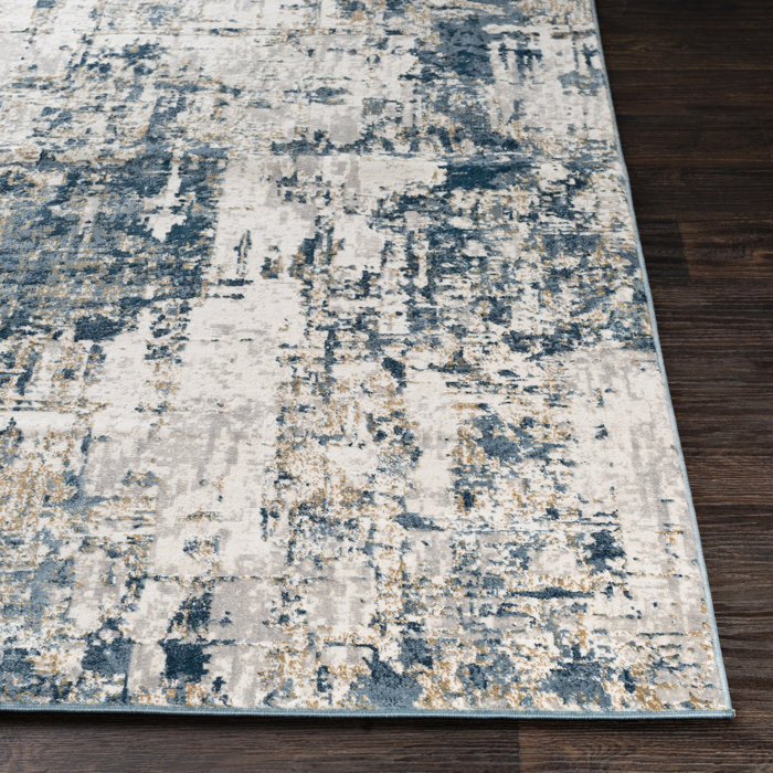 Trent Austin Design® Hoekstra Blue/Beige/Tan/Light Gray Rug & Reviews